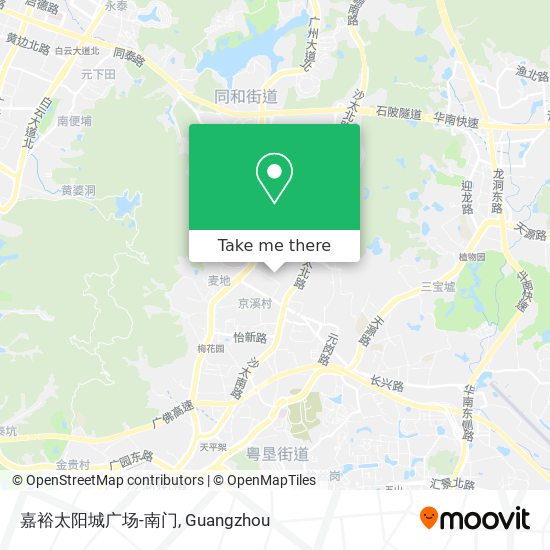 嘉裕太阳城广场-南门 map