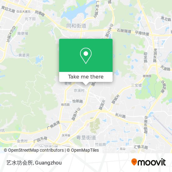 艺水坊会所 map
