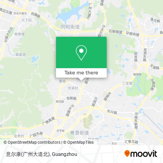 意尔康(广州大道北) map