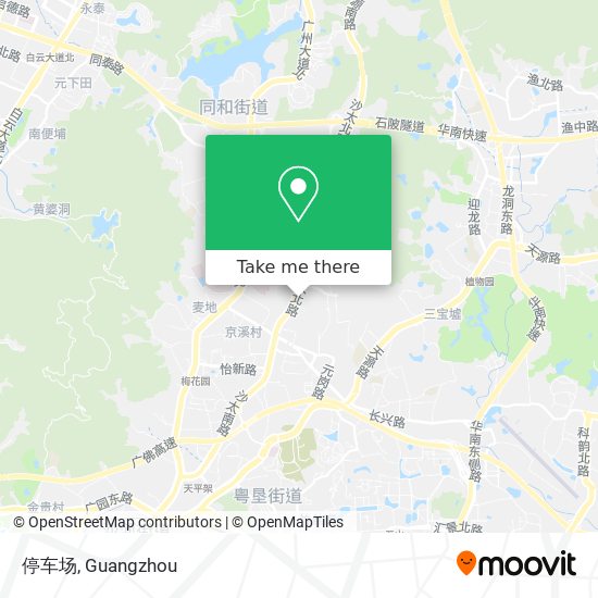 停车场 map