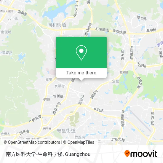南方医科大学-生命科学楼 map