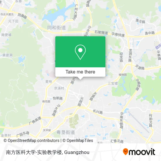 南方医科大学-实验教学楼 map