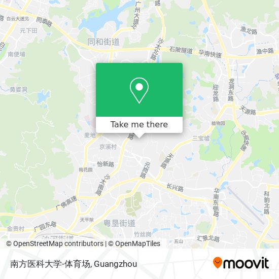 南方医科大学-体育场 map