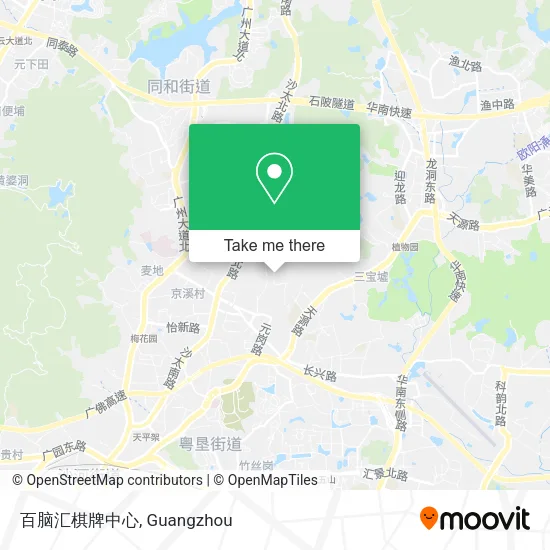 百脑汇棋牌中心 map