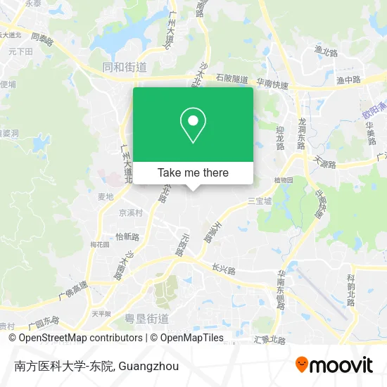 南方医科大学-东院 map