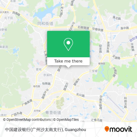 中国建设银行(广州沙太南支行) map