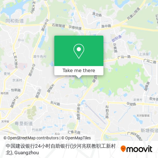 中国建设银行24小时自助银行(沙河兆联教职工新村北) map