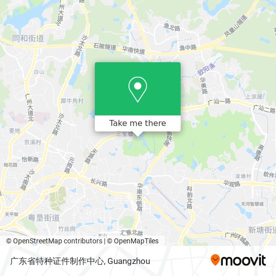 广东省特种证件制作中心 map
