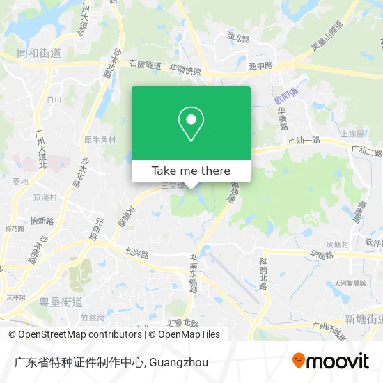 广东省特种证件制作中心 map