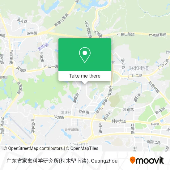 广东省家禽科学研究所(柯木塱南路) map