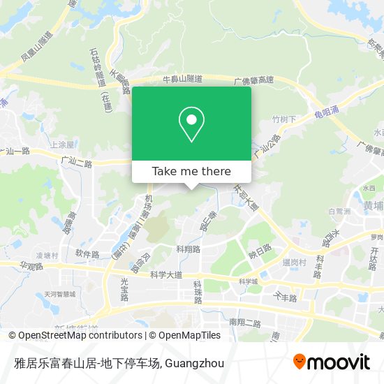 雅居乐富春山居-地下停车场 map