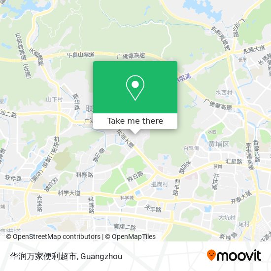 华润万家便利超市 map