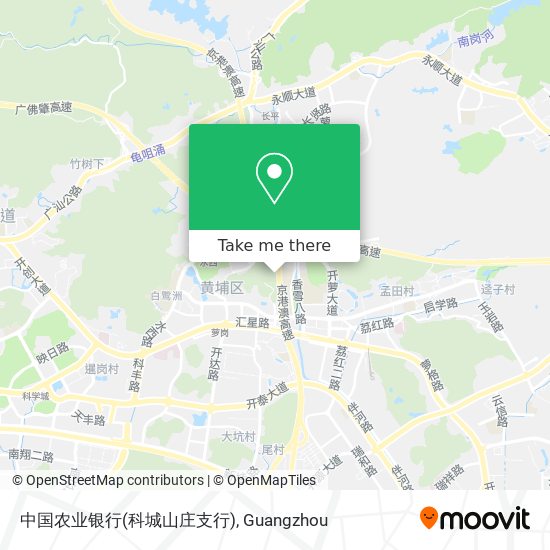 中国农业银行(科城山庄支行) map
