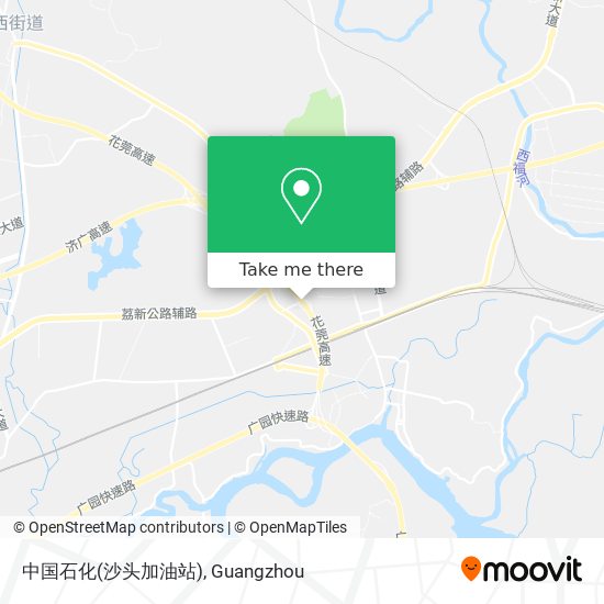 中国石化(沙头加油站) map