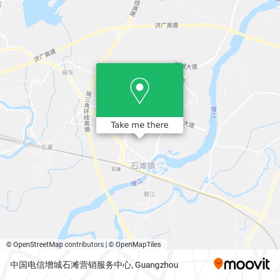 中国电信增城石滩营销服务中心 map
