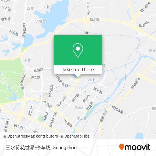 三水荷花世界-停车场 map