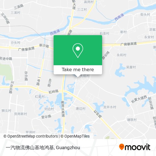 一汽物流佛山基地鸿基 map