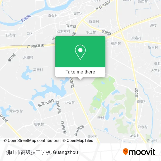 佛山市高级技工学校 map