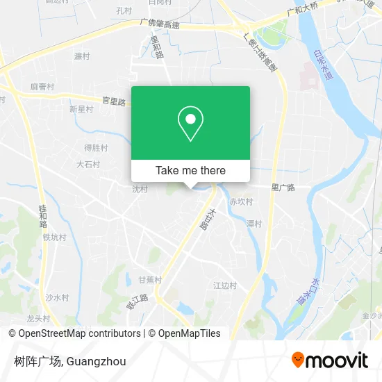 树阵广场 map