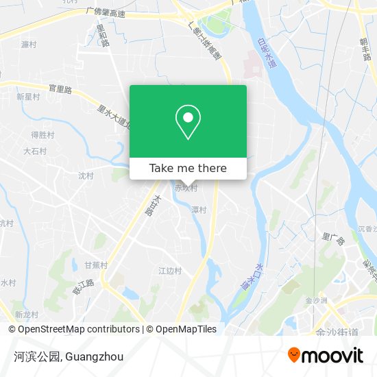 河滨公园 map