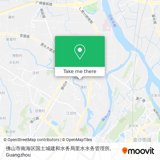 佛山市南海区国土城建和水务局里水水务管理所 map
