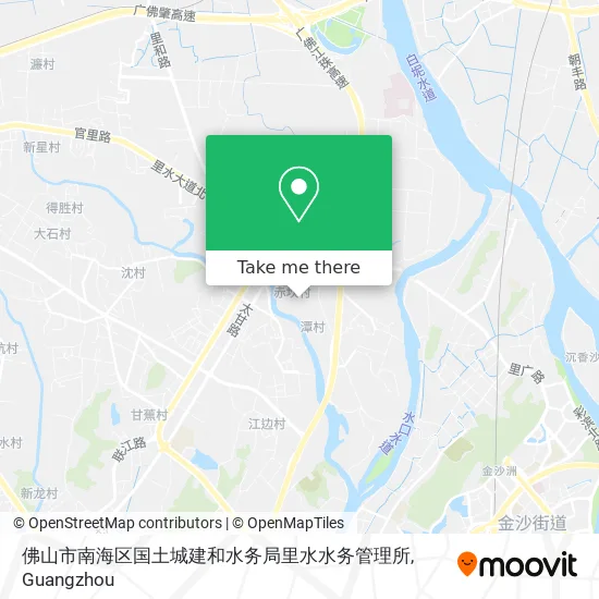 佛山市南海区国土城建和水务局里水水务管理所 map