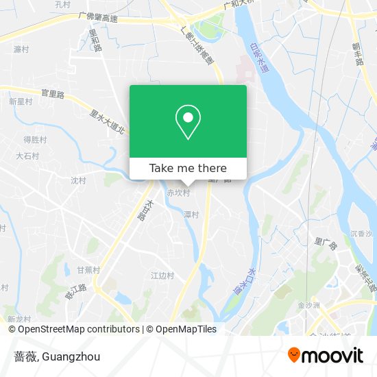 蔷薇 map