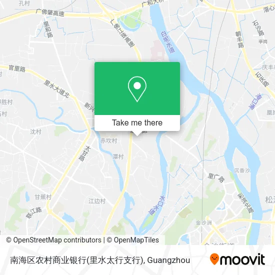 南海区农村商业银行(里水太行支行) map
