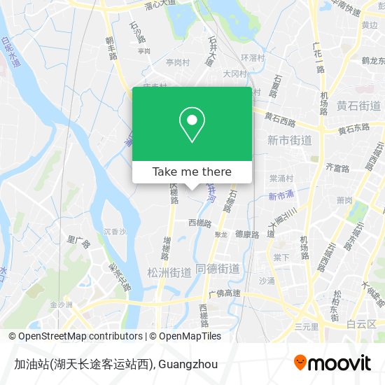 加油站(湖天长途客运站西) map