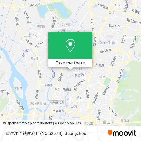 喜洋洋连锁便利店(NO.a2673) map