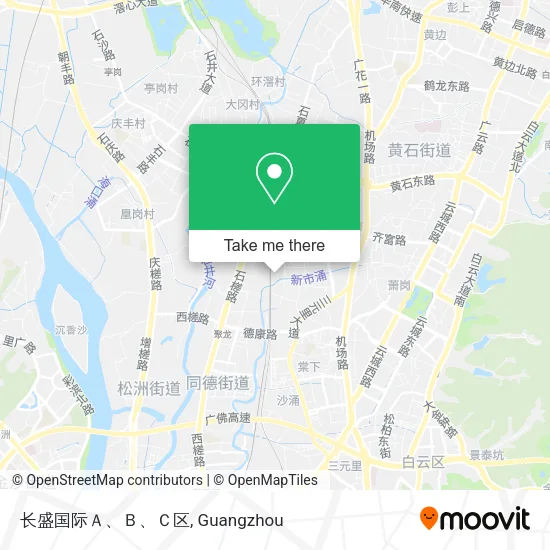 长盛国际Ａ、Ｂ、Ｃ区 map