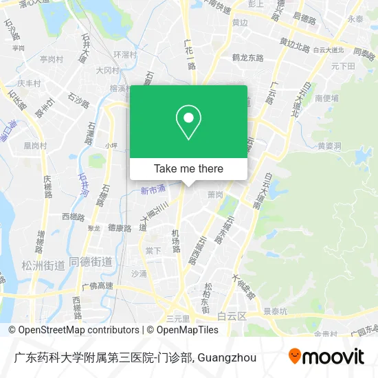 广东药科大学附属第三医院-门诊部 map