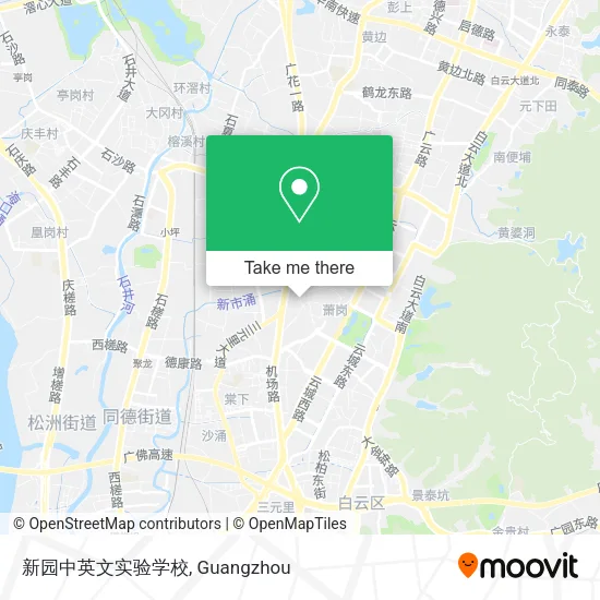 新园中英文实验学校 map