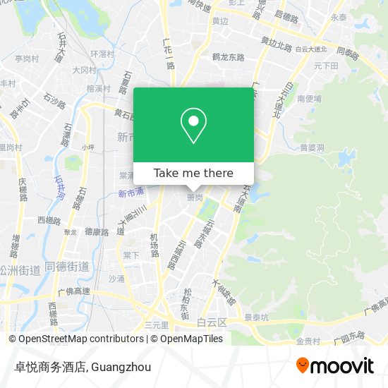 卓悦商务酒店 map