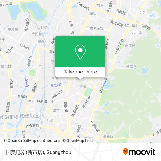 国美电器(新市店) map