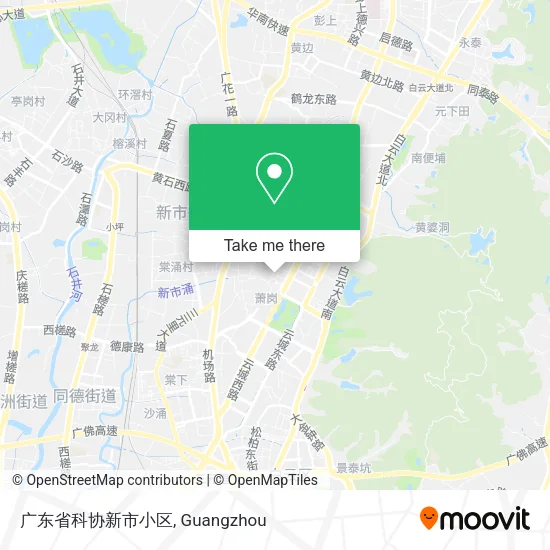 广东省科协新市小区 map