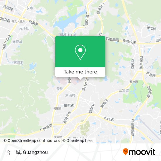 合一城 map