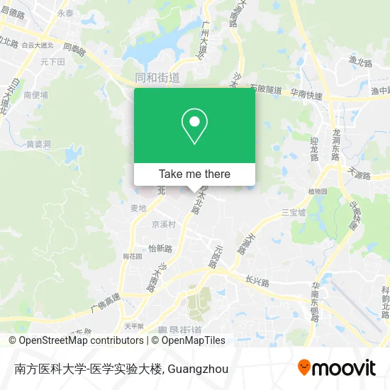 南方医科大学-医学实验大楼 map