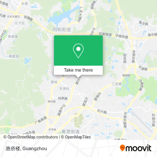 惠侨楼 map
