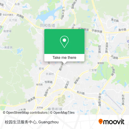 校园生活服务中心 map
