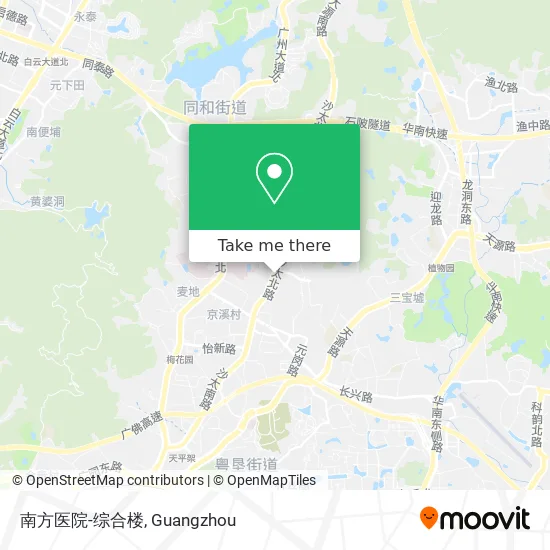 南方医院-综合楼 map