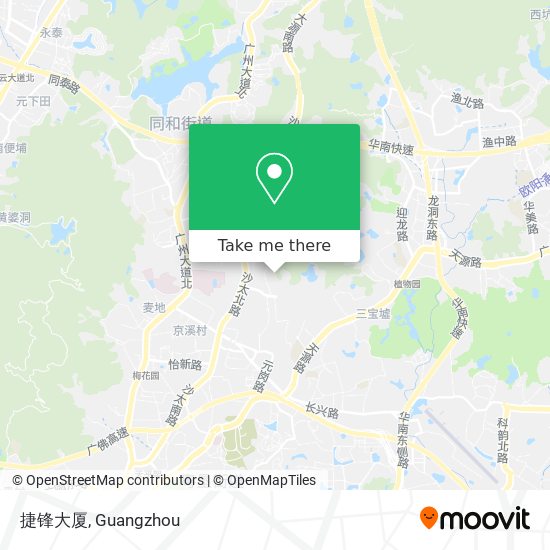 捷锋大厦 map