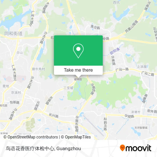 鸟语花香医疗体检中心 map