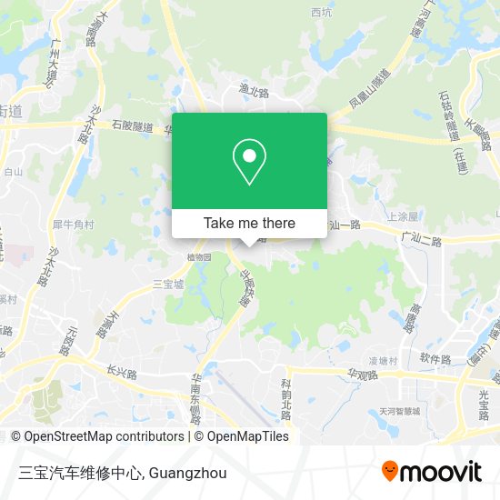 三宝汽车维修中心 map