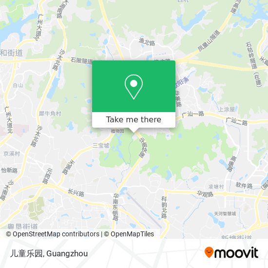 儿童乐园 map