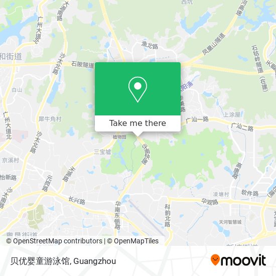 贝优婴童游泳馆 map