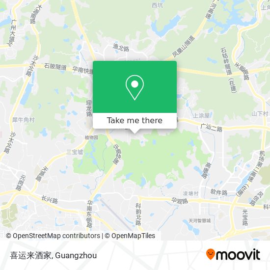 喜运来酒家 map