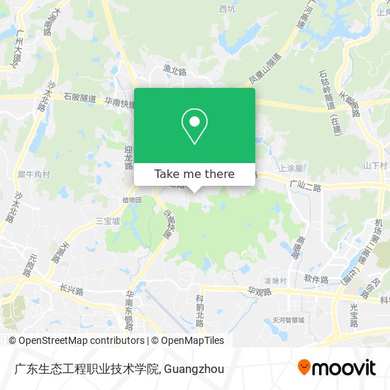 广东生态工程职业技术学院 map
