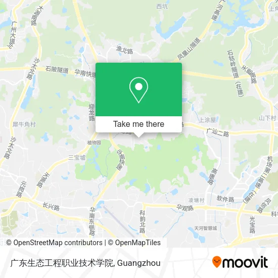 广东生态工程职业技术学院 map