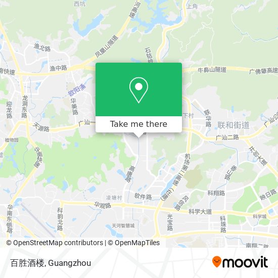 百胜酒楼 map